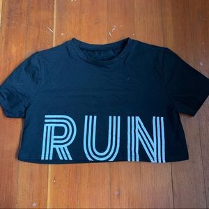 Run crop top
